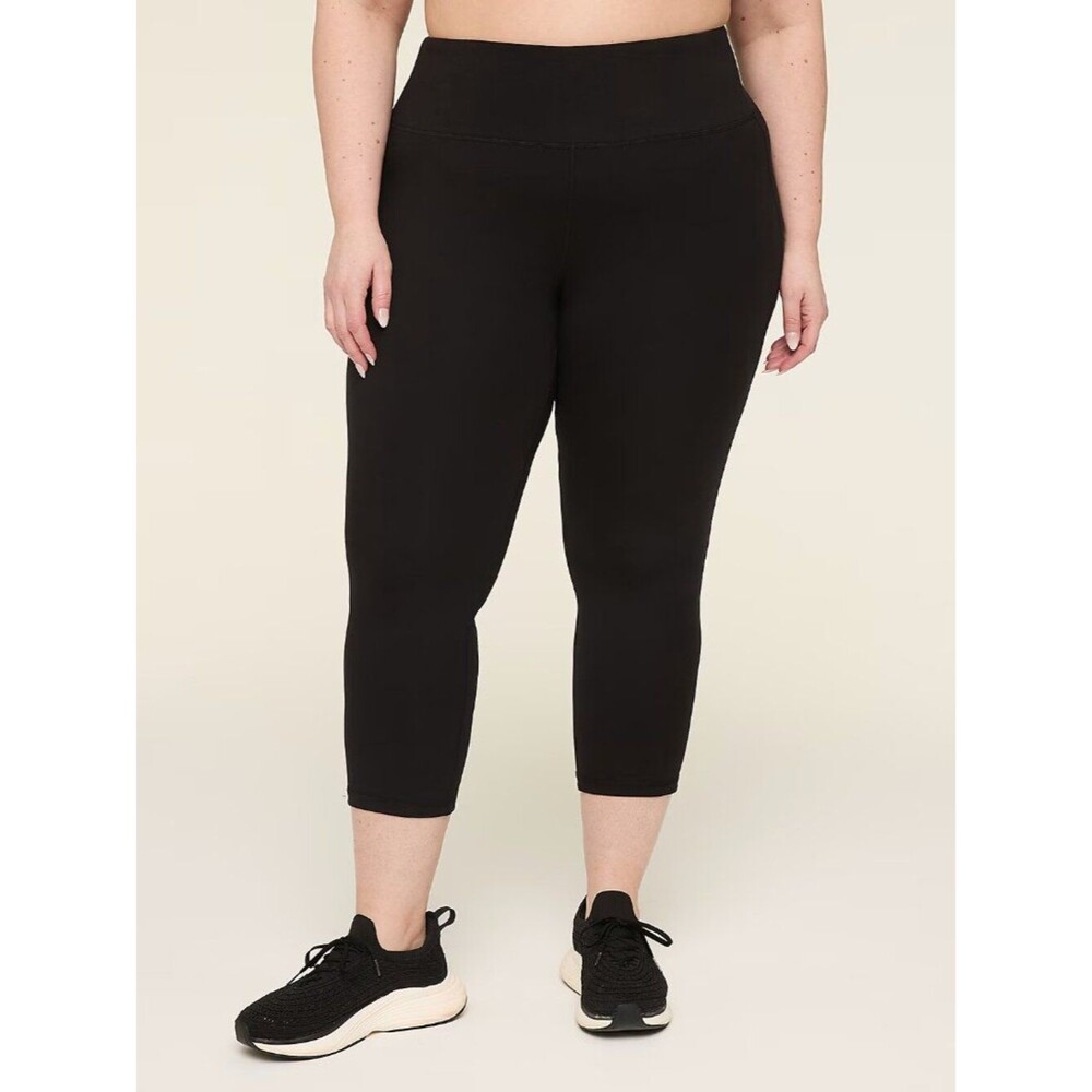 Lane Bryant LIVI Soft 21" Capri Legging Black Size 26/28 Size 4X *
